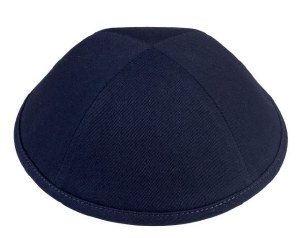 Picture of iKippah Navy Cotton Size 18cm